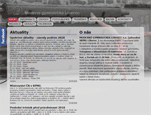 Tablet Screenshot of modgym.cz